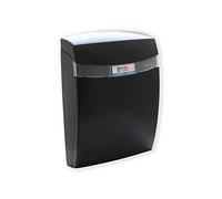 BTV | Buzón de Pared modelo Coral ABS | Buzon Exterior Moderno con Cerradura de Seguridad | 33x23.5x9 cm | Preparado para Bocacartas en Parte Trasera