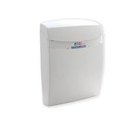 BTV | Buzón de Pared Modelo Coral ABS | Buzon Exterior Moderno con Cerradura de Seguridad | 33x23.5x9 cm | Preparado para Bocacartas en Parte Trasera