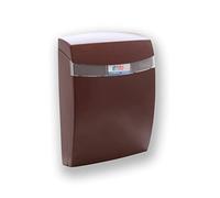 BTV | Buzón de Pared Modelo Coral ABS | Buzon Exterior Moderno con Cerradura de Seguridad | 33x23.5x9 cm | Preparado para Bocacartas en Parte Trasera