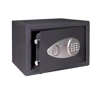 BTV - Caja Fuerte Electrónica Alpha 25 de Sobreponer | Caja Fuerte de Depósito de 37 × 28,5 × 27,5 cm con Puerta de 4 mm y Cuerpo de 1,5 mm de Espesor.