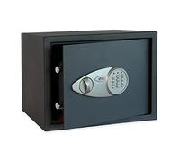 BTV - Caja Fuerte Electrónica Alpha 30 de Sobreponer | Caja Fuerte de Depósito de 40 × 33,5 × 32,5 cm con Puerta de 4 mm y Cuerpo de 1,5 mm de Espesor.