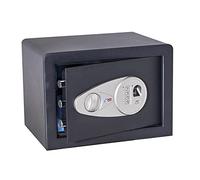 BTV | Caja Fuerte TECNA 250 | Caja de Seguridad | Caja Fuerte Biométrica con Lector de Huella Dactilar y Teclado Numérico de 4 Dígitos | 25 x35 x 25 cm