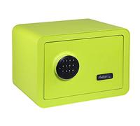 BTV - Caja Fuerte Vintage con Cerradura Electrónica, 4 Colores | Caja de Seguridad de Estilo Clásico con Puerta de 6 mm, Cuerpo de 3 mm y Cuatro Acabados Disponibles.