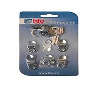 Btv M35222 - Cerradura buzon kit-1 cromado