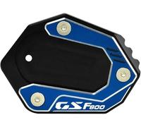 BTWSRX Almohadilla para Pata De Cabra De Motocicleta para F800GS 2024 F800gs F800 GS F 800 GS, Placa De Extensión De Caballete Lateral Placa ampliada para Caballete Lateral(Azul)