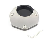 BTWSRX Almohadillas para Pata De Cabra De Motocicleta para Kawasaki KLR650 KLR 650 2008-24, Extensor De Placa De Soporte para Pata De Cabra Lateral Placa ampliada para Caballete Lateral