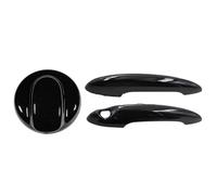 BTWSRX Embellecedor Coche Cubierta Para Manija Puerta Exterior Para MINI Para Cooper S R50 R53 R56 Gen 2 Decoración Embellecedores Tapa Depósito Combustible Cubierta Manija Puerta Coche