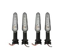 BTWSRX Intermitentes Motocicleta Intermitentes LED Delanteros Traseros Motocicleta Para Yamaha YZF R6 R1 R3 R7 R9 R15 MT07 MT09 T7 TRACER 700 900 9/GT XSR XJ6 FZ1 Luces Señal Giro Piezas