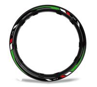 BTWSRX Pegatinas para Llantas De Motocicleta para MV Agusta F3 675 800 F4RR Brutale800 920 990 1000 1090RR Adhesivos Reflectantes para Llantas Llantas Calcomanías Pegatina(Color1)