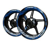 BTWSRX Pegatinas para Ruedas De Motocicleta para NC750X NC750X NC750X Adhesivo para Llanta Adhesivos Reflectantes para Ruedas Llantas Calcomanías Pegatina(Color1)
