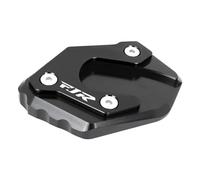 BTWSRX Placa De Soporte para Caballete Lateral De Motocicleta para Yamaha FJR1300 FJR 1300 2001-2019. Extensión De Soporte para Caballete Lateral. Placa ampliada para Caballete Lateral(Negro)