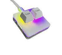 BTXETUEL Copia y pega teclado de 2 teclas SAYO OSU Teclado Hotswap Teclado mecánico para juegos con una sola mano Cherry Switch RGB retroiluminado Mini teclado USB para macros o juegos de ritmo