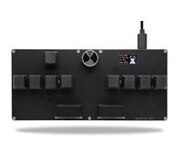 BTXETUEL SayoDevice CM51 - Teclado de disparo rápido para OSU, djmax... Juego de ritmo con interruptores lineales magnéticos GATERON Hall con perilla Teclado programable personalizado (interruptores