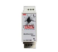 BTYKUYOO 1 relé de Tiempo Temporizador multifunción AC/DC 24-240V DHC19-M