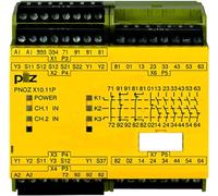 BTYKUYOO 777750 Pilz - PNOZ X10.11P 24VDC 6n/o 4n/c 6LED - Relé de Seguridad PNOZ X - Parada de Emergencia 777750 Sellado en Caja. Garantía de 1 año.