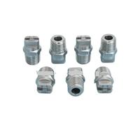 BTYQKZVPM Boquilla de Recambio para Limpiador, Boquilla de Abanico Plano Rosca 1/8-1/4 Pulgadas SS303(1i4 1100033)