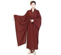 BTYQKZVPM Capa Vestido de Mónaco Budista Multicolor, Varias Tallas, rojo, 35