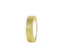 BTYQKZVPM Decoraciones para Tartas arcoíris, Paquete de 4 Cintas for Envolver Pasteles, 88 Metros, Varios tamaños, Doradas y Plateadas(Gold,2cm)