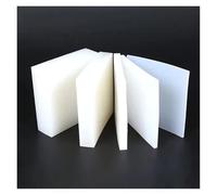 BTYQKZVPM Láminas de correx lámina de Caucho, Material para Lámina de Caucho de Silicona Blanca (100 x 100 mm, 150 x 150 mm, 200 x 200 mm, 300 x 300 mm, Grosor de 2 a 15 mm)(100 x 100 x 10mm)
