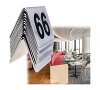 BTYQKZVPM Números de Mesa Tipo Tienda, 1-100 Bares for restaurantes y Bodas a Doble Cara(1 to 100)