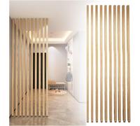 BTYQKZVPM Separadores de privacidad para restaurantes y ofic Separador de ambientes con Poste de Madera, Multicolor, Varias Alturas, Paquete de 10(H-130cm/4.3ft)