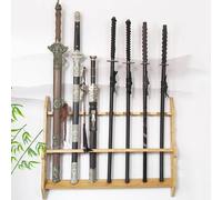 BTYQKZVPM Soporte para Espadas, Soporte for Katana de 3 a 9 Niveles for Todo Tipo de Espadas, Expositor Multicapa for Espadas samuráis.(7)