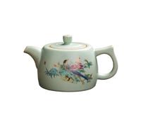 BTYQKZVPM Tetera de cerámica, Tetera de cerámica Gran Capacidad for el hogar, Porcelana esmaltada con Grietas Hielo Retro