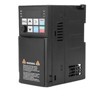 Buachois 2.2KW Variable Frequency Drive, 0-500Hz Output, 9.6A | Single Phase to 3 Phase Variable Frequency Drive, Digital Display and Cooling Fan, for Industrial Motor Speed Adjustment Work