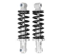 Buachois 2 Pcs Amortiguadores Traseros de Bicicleta, 150 mm/5.9in Amortiguador de Choque Trasero Resorte de Aleación de Aluminio, para Bicicletas de Montaña Motocicletas Eléctricas Amortiguador