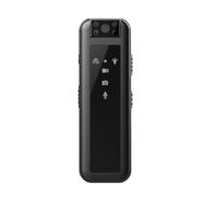 Buachois Cámara Corporal, cámara Corporal portátil con Clip Trasero de Alta definición de 1080p con cámara de grabación de Video, videocámara Corporal para grabación de aplicación de la