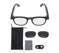Buachois Gafas Traductor Inteligente AI, Grabación de Video HD de 8MP, WIFI, Antivibración, Reducción de Ruido de Doble Micrófono, Gafas Inteligentes para Traducción en Tiempo Real
