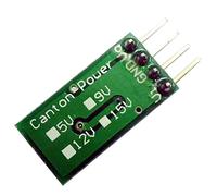 Buachois Módulo de conversión de Impulso, convertidores de Potencia, Mini DC-DC 3.3V 3.7V 4.5V 5V a 12V Módulo de convertidor de Impulso de Paso para el hogar Inteligente