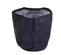 Buachois Plant Pot Protection Cover Winter Frost Guard Oxford Cloth for Potted Trees (Black)