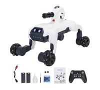 Buachois Robot Perro RC con Control por Voz, Baile y Programación, Mascota Robótica Interactiva Educativa para Niños