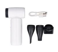 Buachois Soplador de Aire Eléctrico Inalámbrico 80000RPM Portátil, Compresor de Aire de Mano con 3 Boquillas Mini de Alta Potencia Recargable para PC Teclado Ordenador Limpieza Inf