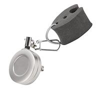 Buachois Soporte portátil para caña de Pescar, Clip retráctil para caña de Pescar con Parche de Espuma y trabilla para cinturón, Retractor Universal Manos Libres para Todo Tipo de cañas de