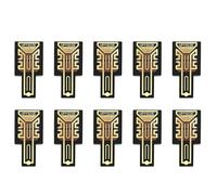 BUAGOUWZ 10 Uds Pegatinas de Mejora de SeñAl Amplificador de SeñAl PortáTil SP11 Pro Amplificador de SeñAl de TeléFono MóVil Pegatina de Refuerzo de Antena