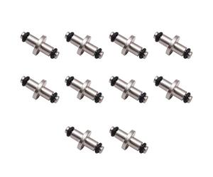 BUAGOUWZ 10X Carrete Giratorio de Buceo con Junta Tórica Reguladores de Manómetro de Alta Presión Accesorios de Buceo