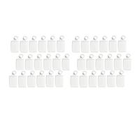 BUAGOUWZ 200Piezas de la Foto Rectángulo Transparente Inserto Acrílico En de Fotos de la Llave