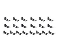 BUAGOUWZ 20Pcs Soporte de Guitarra Soporte para Colgador de Guitarra Gancho Soporte de Bastidor Soporte de Pared Pantalla de Estudio En Casa para Bajo de Guitarra