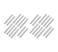 BUAGOUWZ 24 Piezas Varilla de Zinc Ánodo de Metal de Zinc Buena Conductividad Superficie para Investigación de Experimentos Científicos Escolares