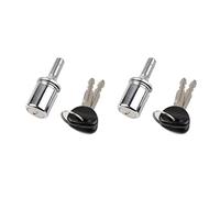 BUAGOUWZ 2X Cerradura de Rueda de Repuesto de Coche con Llave para Montero V24 V31 V32 V33 V36 V43 V44 V45 V46 V73 V77