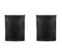 BUAGOUWZ 2X Cubiertas de Válvulas de Aspersores para Exteriores, Aislamiento de Tuberías, Cubierta de Aspersores de Riego, Protección Congelación, Pequeña A