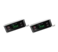 BUAGOUWZ 2X Inclinómetro Transportador Electrónico de Digital con Imán, Medidor de Ángulo de Iluminado, Caja de, Inclinómetro