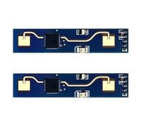 BUAGOUWZ 2X Módulo Inteligente de Detección de Presencia con Radar LD2410B de 24 GHz con Sensor de Interruptor de Movimiento de Milimétrica BT 5 V LD2420