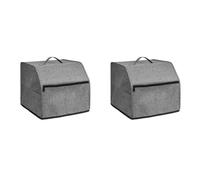 BUAGOUWZ 2X para Máquina Remalladora con Bolsillos para Almacenamiento, Antipolvo para Máquina de Coser para la Mayoría de Las Remalladas Estándar, para Máquina Overlock