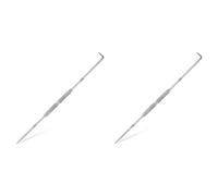 BUAGOUWZ 2X Punta Trazadora de Doble Punta, Herramienta para Trazar Metal, Punta de Carburo de Acero para Marcar Soldaduras, Vidrio, Láminas Metálicas y Cerámicas.