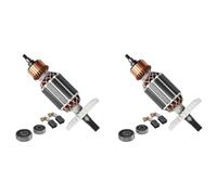 BUAGOUWZ 2X Reemplazo de Anclaje de Rotor de 220V para 360591E DH40MRY DH40M DH40MR DH40SR Martillo Rotativo de Vástago Estriado