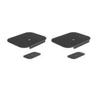 BUAGOUWZ 2X Refuerzo de Placa de Montaje de Monitor Ajustable para una Estabilidad del Soporte del Monitor. Admite Varios Ángulos y Alturas