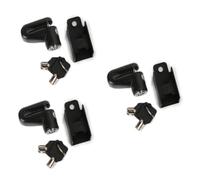 BUAGOUWZ 3 Juegos Cerraduras para Frenos Disco Bicicleta, Cerraduras para Frenos Disco Motocicletas y Automóviles Eléctricos, para Equipos Conducción, Cerraduras para Bicicletas Negro